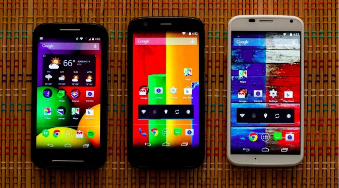 Motorola : Android 4.4.4 commence à arriver sur Moto E, G et X